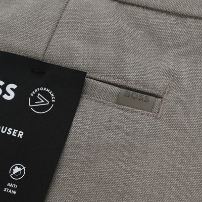 BOSS P Kaiton1 Chino in Open Brown Logo