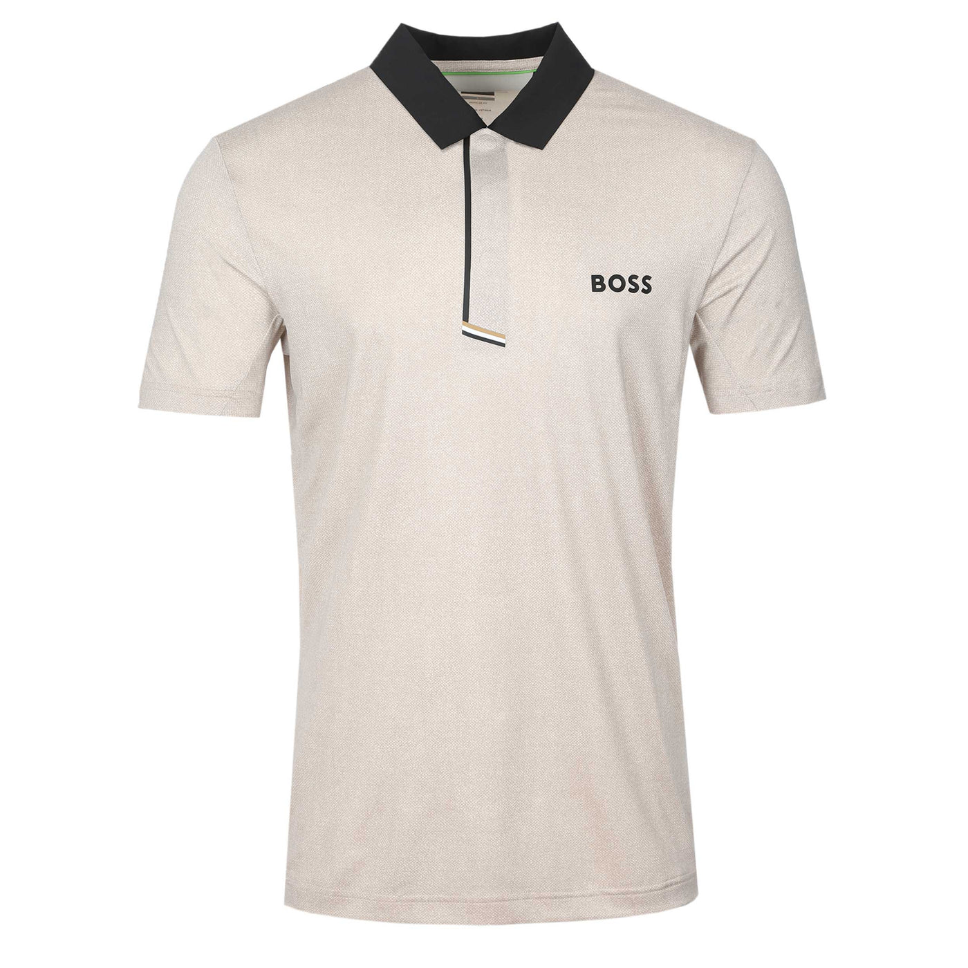 BOSS PL Paddytech GOC Polo Shirt in Open White