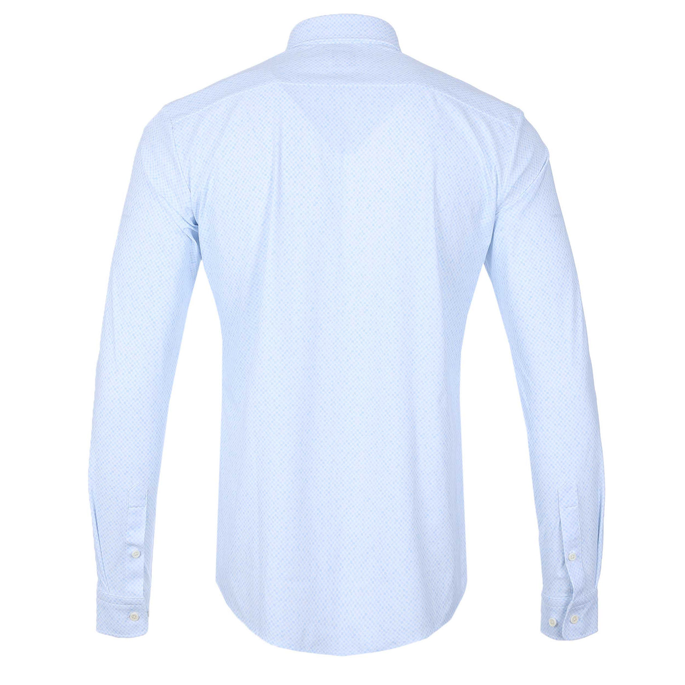 BOSS P Roan Kent C1 233 Shirt in Pastel Blue Back