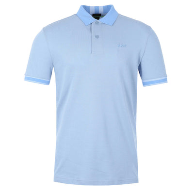 BOSS Paddy 8 Polo Shirt in Sky Blue