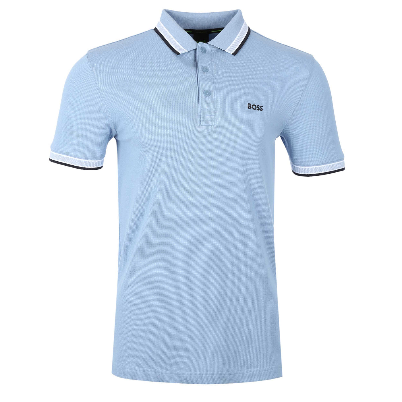 BOSS Paddy Polo Shirt in Open Blue