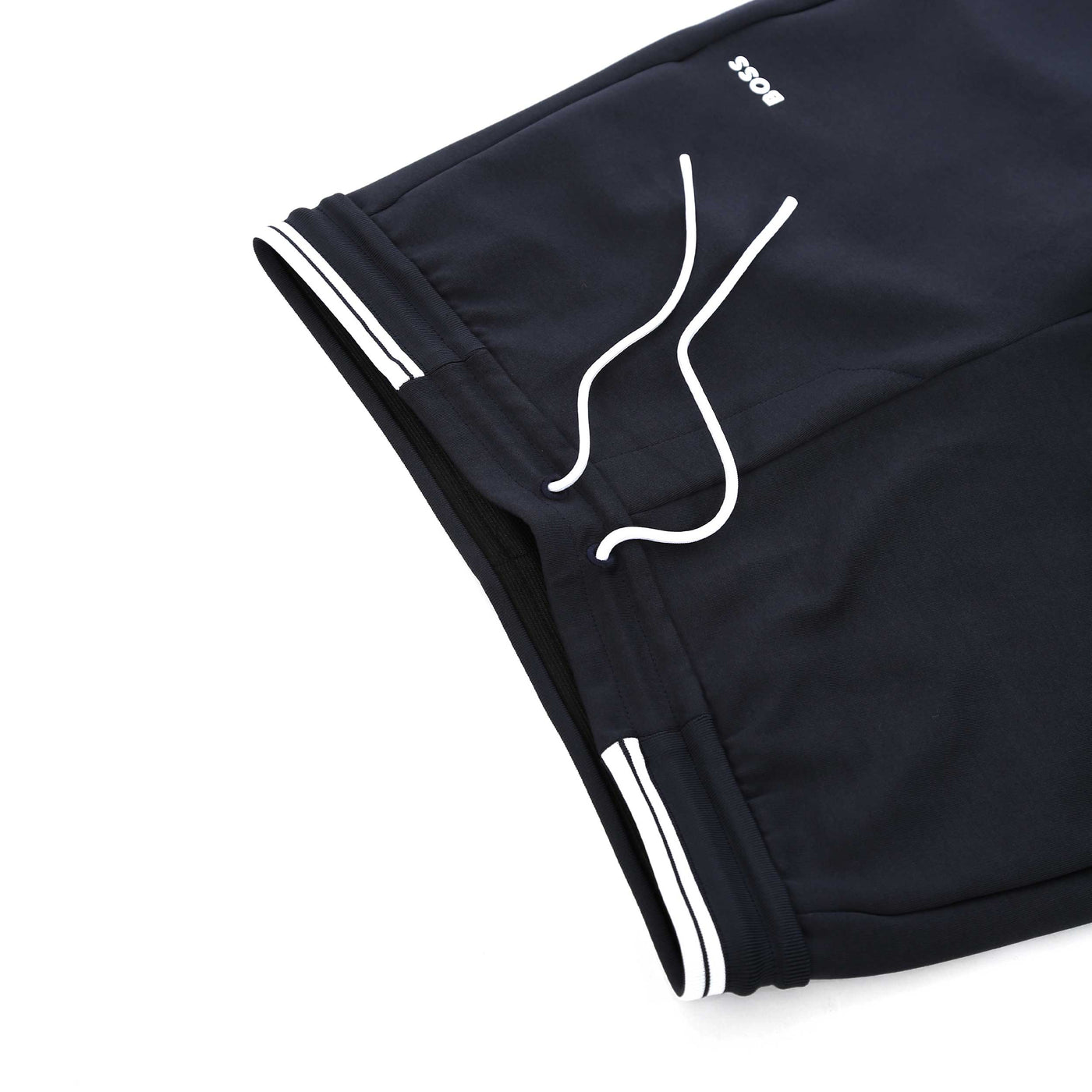 BOSS Pants Zone Sweatpants in Dark Blue Waist