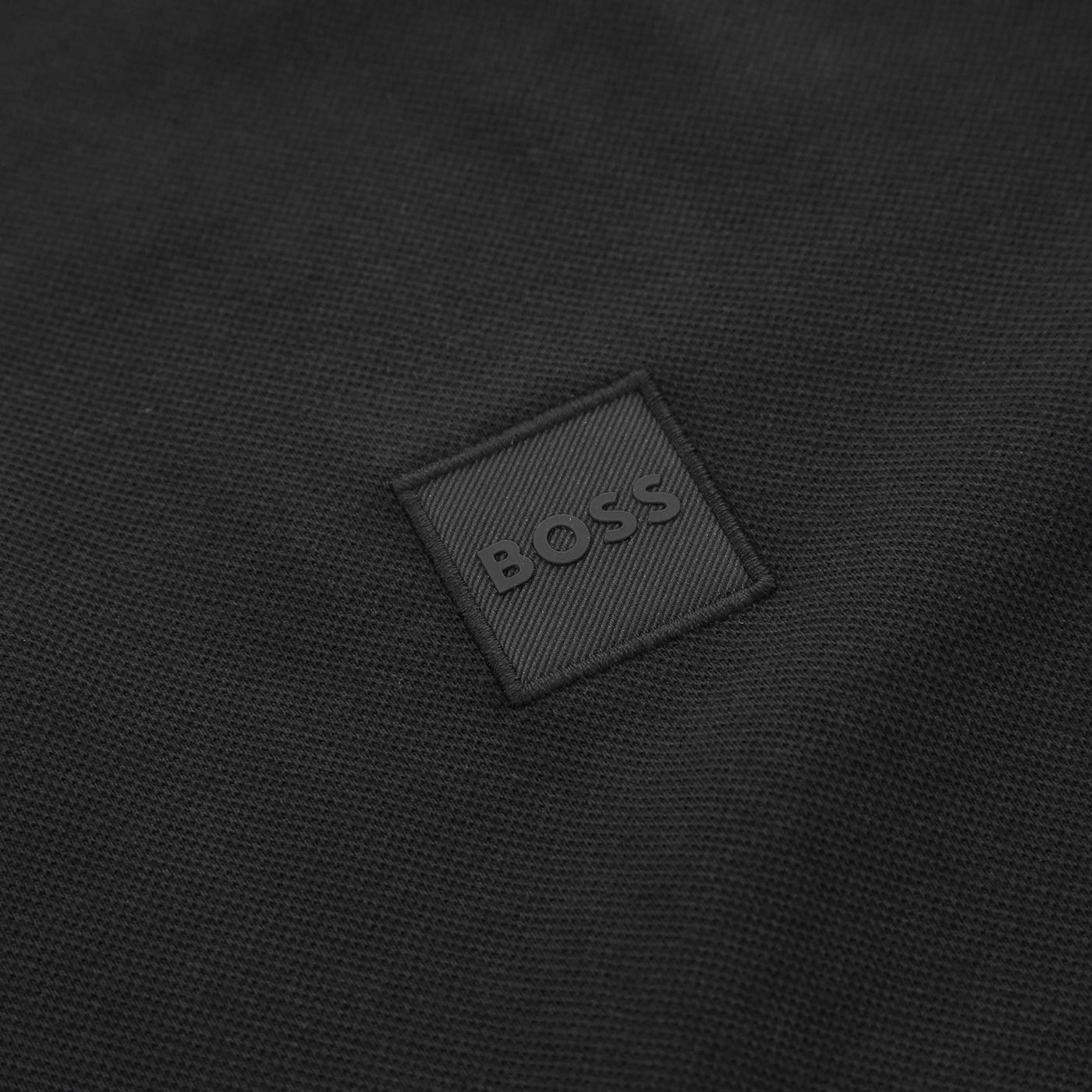 BOSS Passenger Polo Shirt in Black Logo