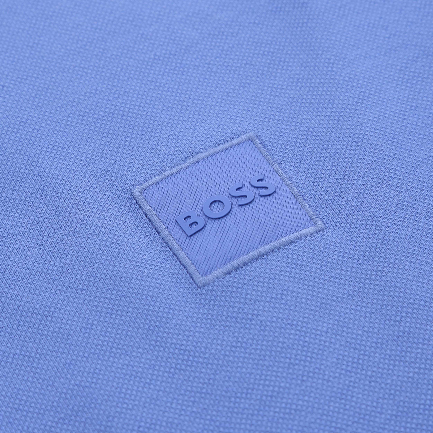BOSS Passenger Polo Shirt in Bright Purple Logo