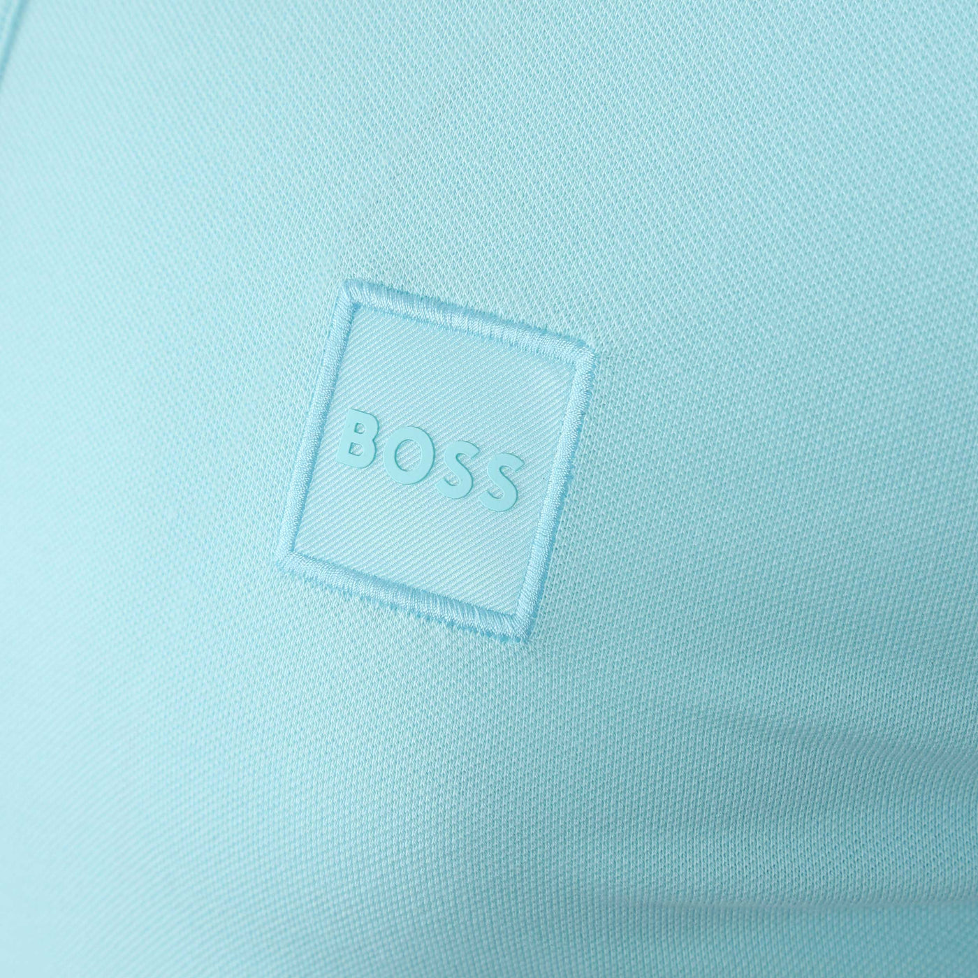 BOSS Passenger Polo Shirt in Mint Logo