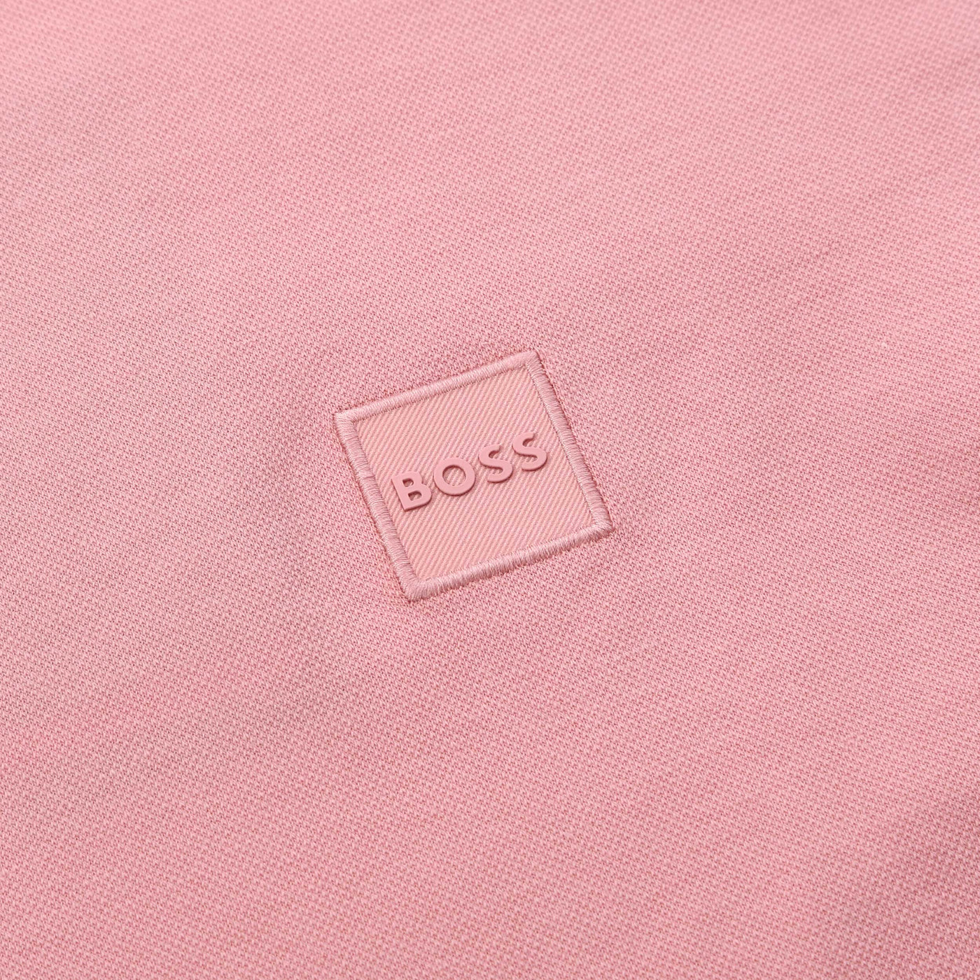 BOSS Passenger Polo Shirt in Pink Logo
