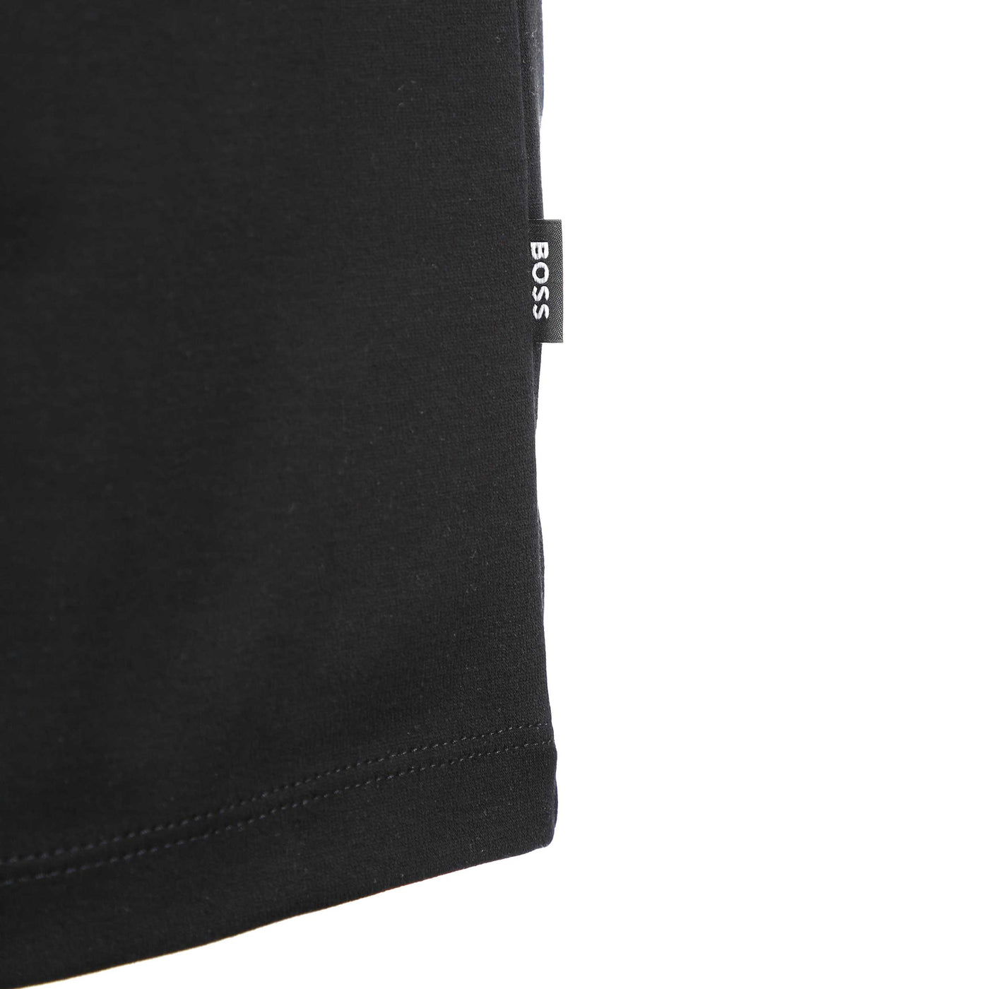 BOSS Powell 11 SS Shirt in Black Logo Tab