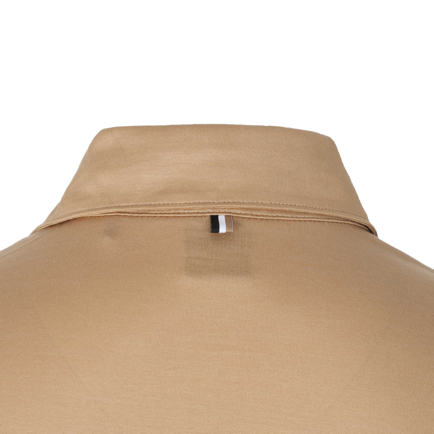 BOSS Press 53 Polo Shirt in Medium Beige Detail