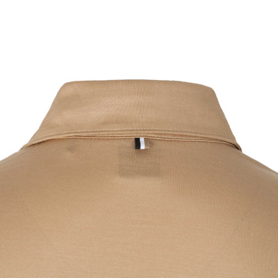 BOSS Press 53 Polo Shirt in Medium Beige Detail