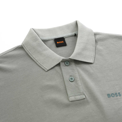 BOSS Prime Polo Shirt in Open Green Placket