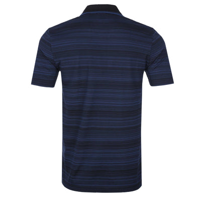 BOSS Pye 16 Polo Shirt in Navy Back