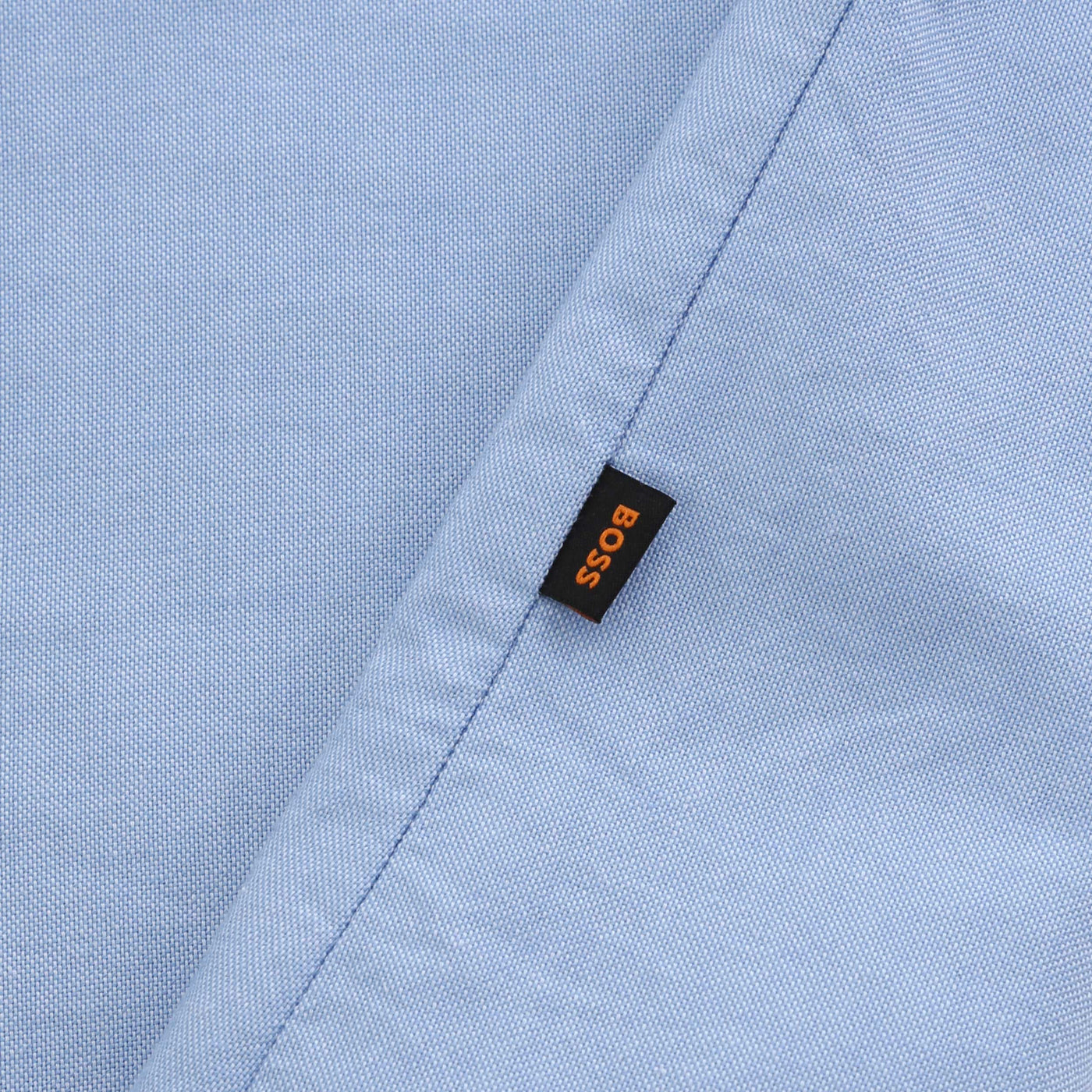 BOSS Rash 2 Short Sleeve Shirt in Sky Blue Logo Tab