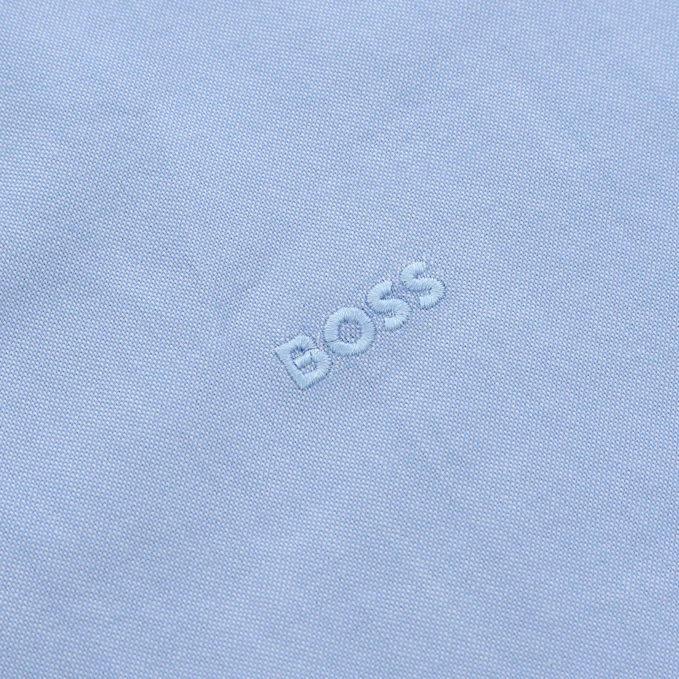 BOSS Rash 2 Short Sleeve Shirt in Sky Blue Logo