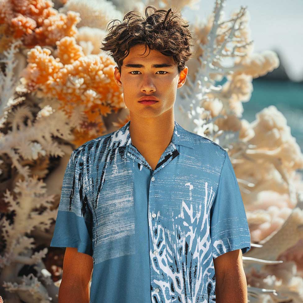 BOSS Rayer SS Shirt in Sky Blue – Norton Barrie