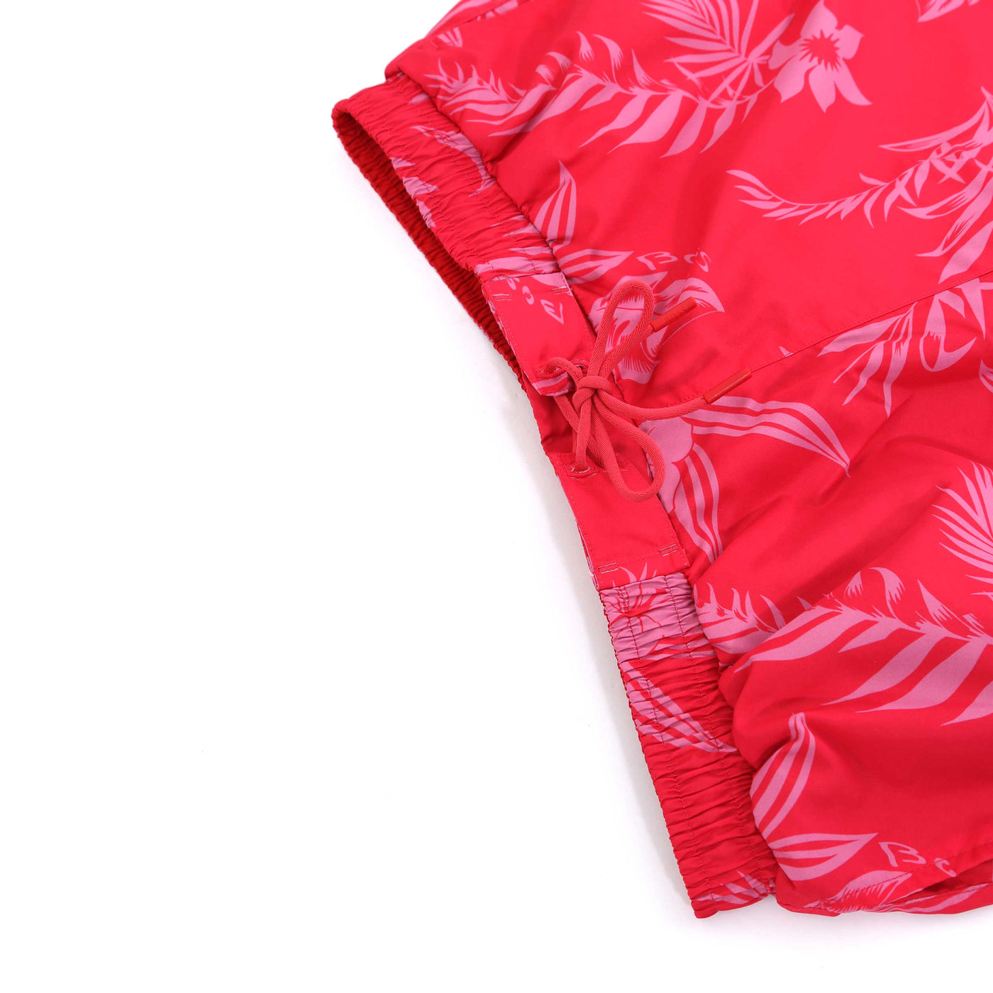 BOSS Reev Swim Short in Dark Pink Waist