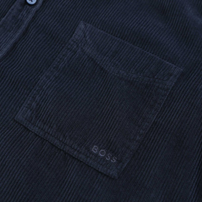 BOSS Relegant Shirt in Dark Blue pocket