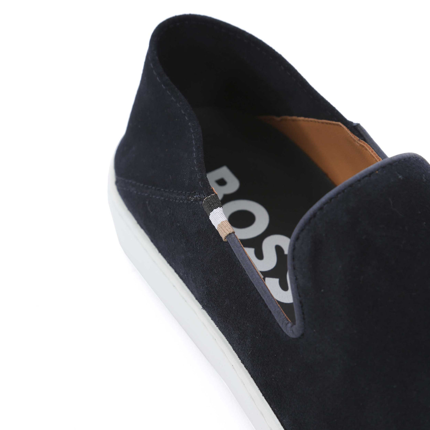 BOSS Rey Slon sd Shoe in Navy Logo Tab
