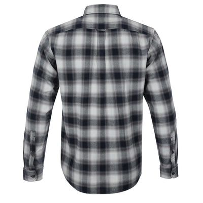 BOSS Rickert M Shirt in Blue Grey Check Back