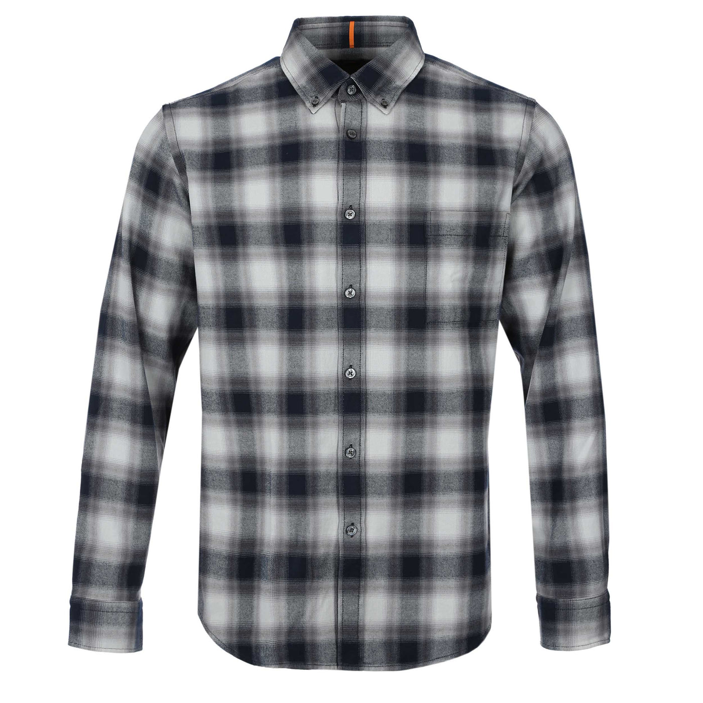 BOSS Rickert M Shirt in Blue Grey Check