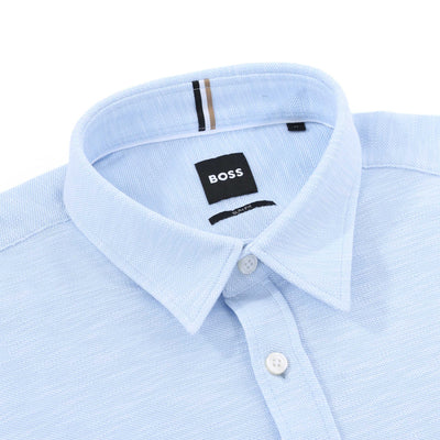 BOSS S Roan Kent SH C1 233 Shirt in Light Blue Collar