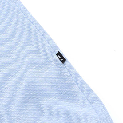 BOSS S Roan Kent SH C1 233 Shirt in Light Blue Logo Tab