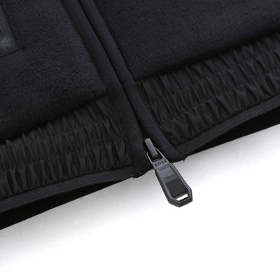 BOSS SW Hole 19 Snuggel Hooded Sweat Top in Black Zip