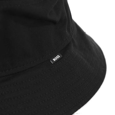 BOSS Saul Flag Hat in Black Logo Tab