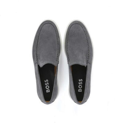 BOSS Sienne Loaf sdvp N Shoe in Medium Grey Birdseye