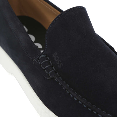 BOSS Sienne Loaf sdvp Shoe in Navy Logo