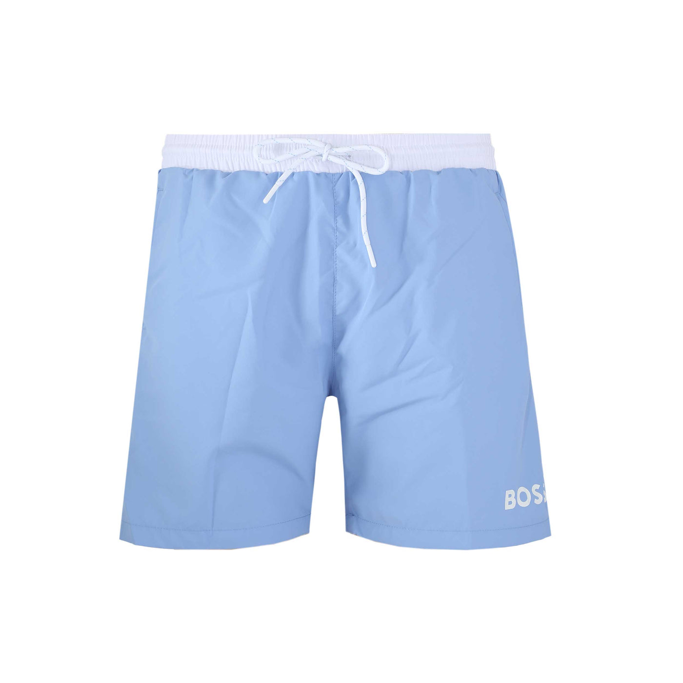 BOSS Starfish Swim Short in Sky Blue