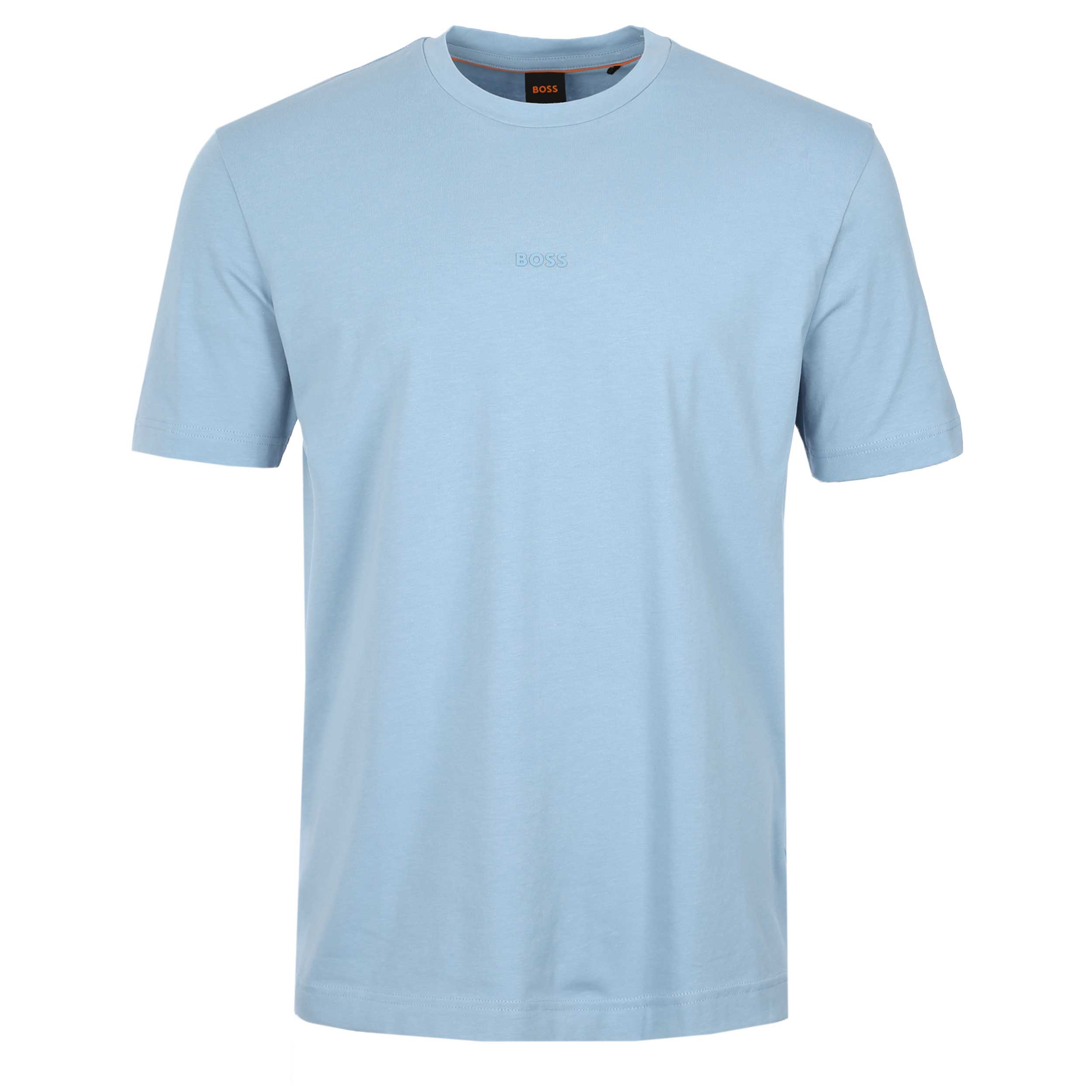 BOSS TChup T-Shirt in Light Pastel Blue