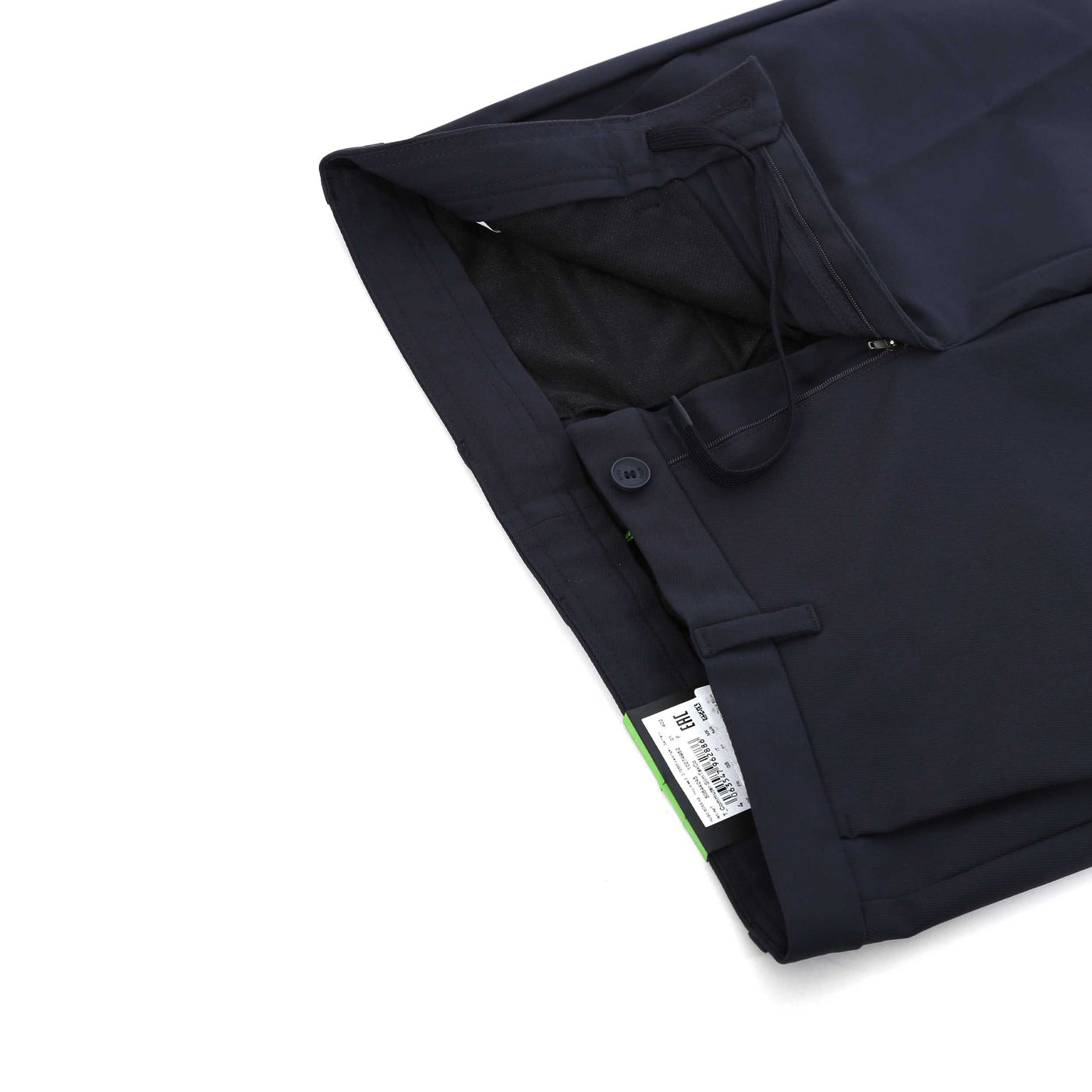 BOSS T Commuter Slim TekCo Trouser in Dark Blue Fly