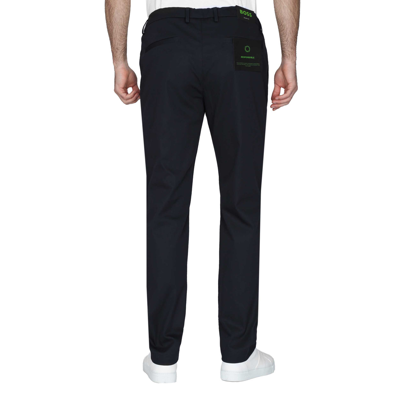 BOSS T Rogan2 Chino in Navy Back