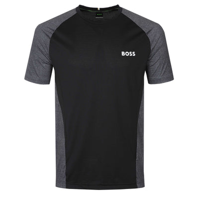 BOSS TS TOC Matchball T Shirt in Black
