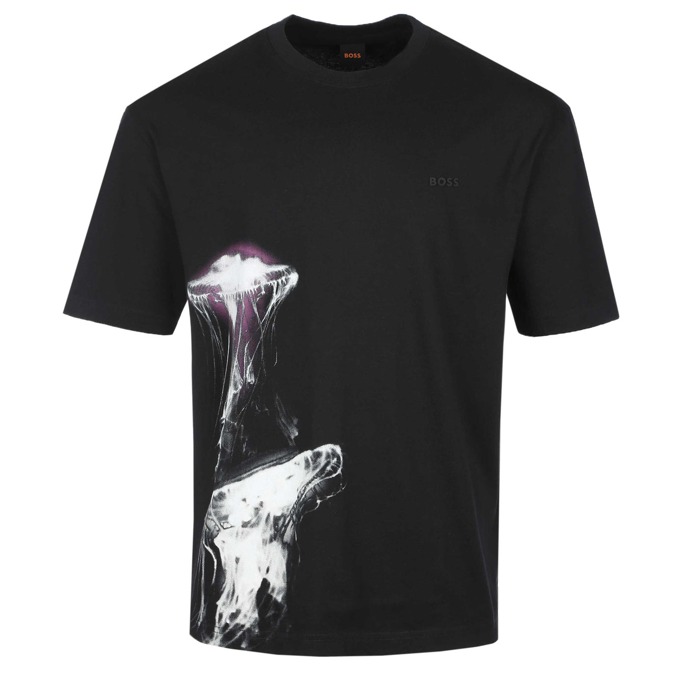 BOSS Te_Jellyfish T-Shirt in Black