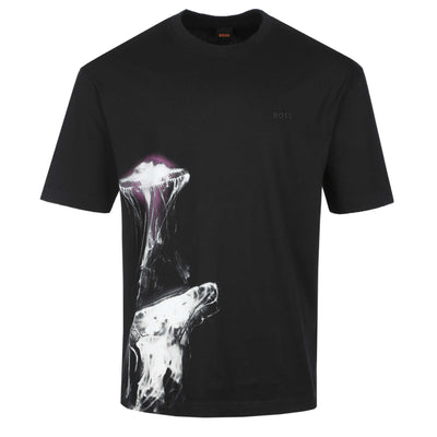 BOSS Te_Jellyfish T-Shirt in Black