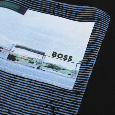 BOSS Te_ontheway T-Shirt in Black