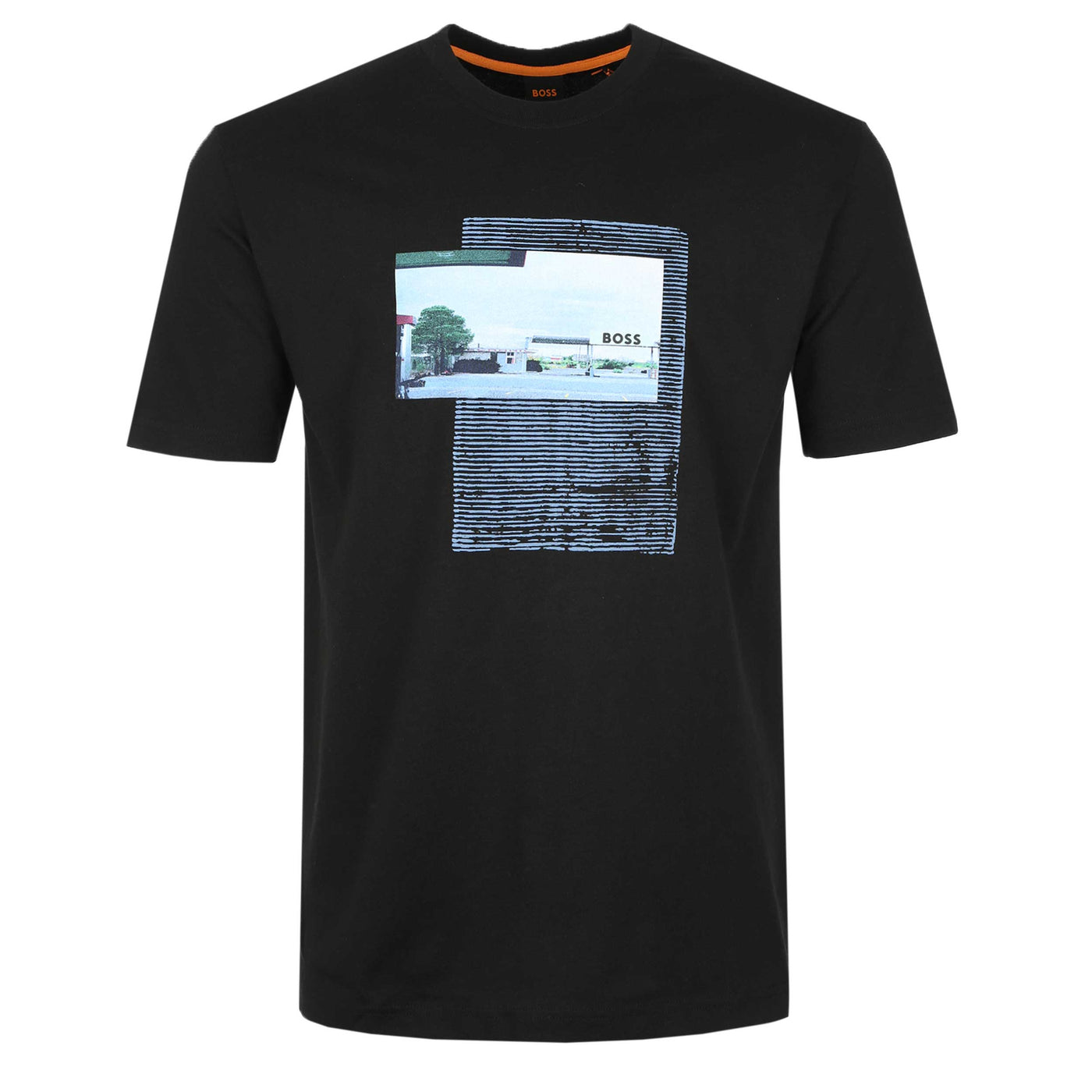 BOSS Te_ontheway T-Shirt in Black