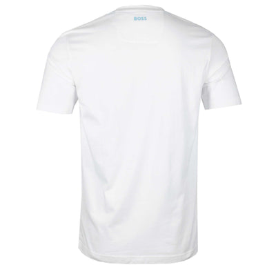BOSS Tee 6 T Shirt in White Back