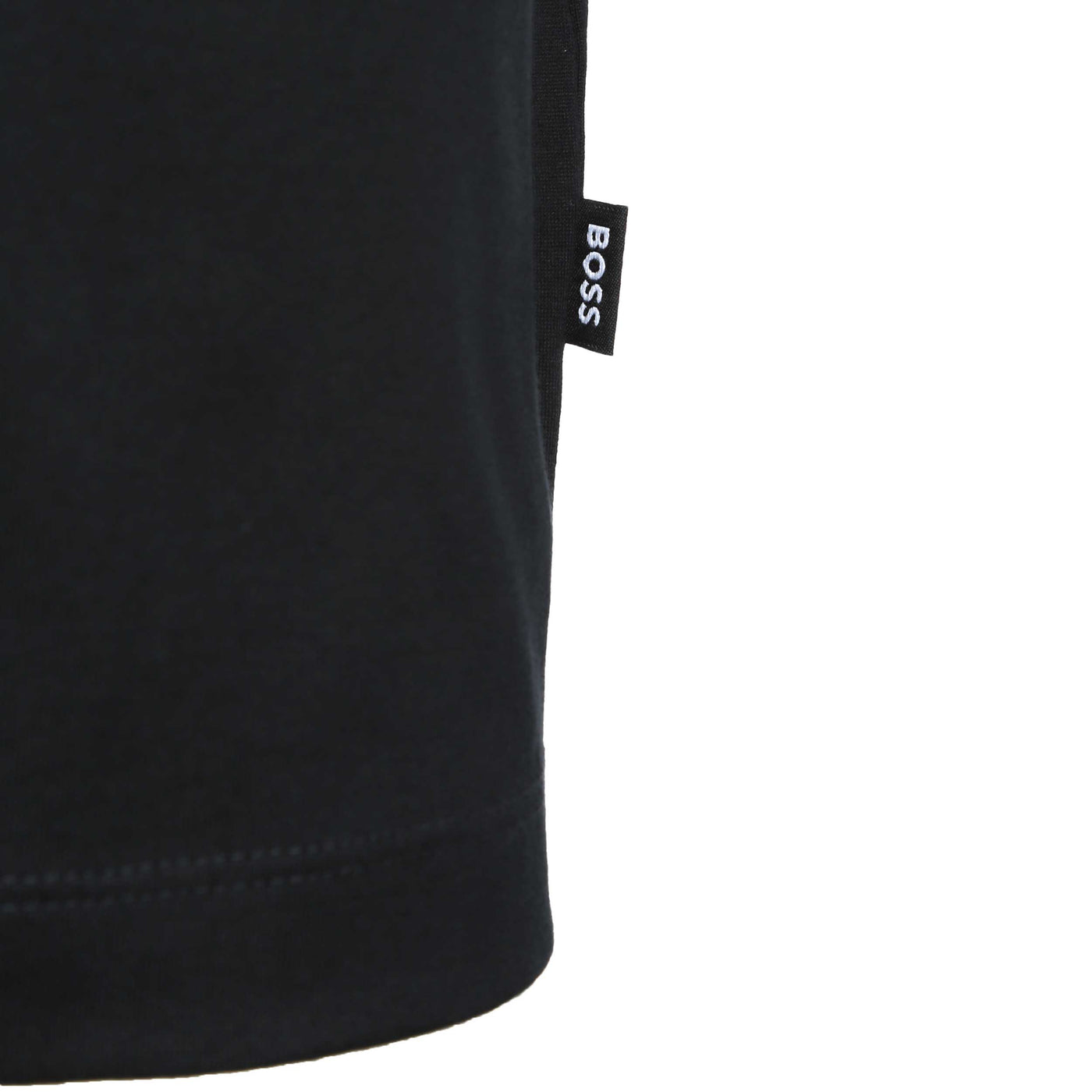 BOSS Tiburt 399 T Shirt in Black Logo Tab
