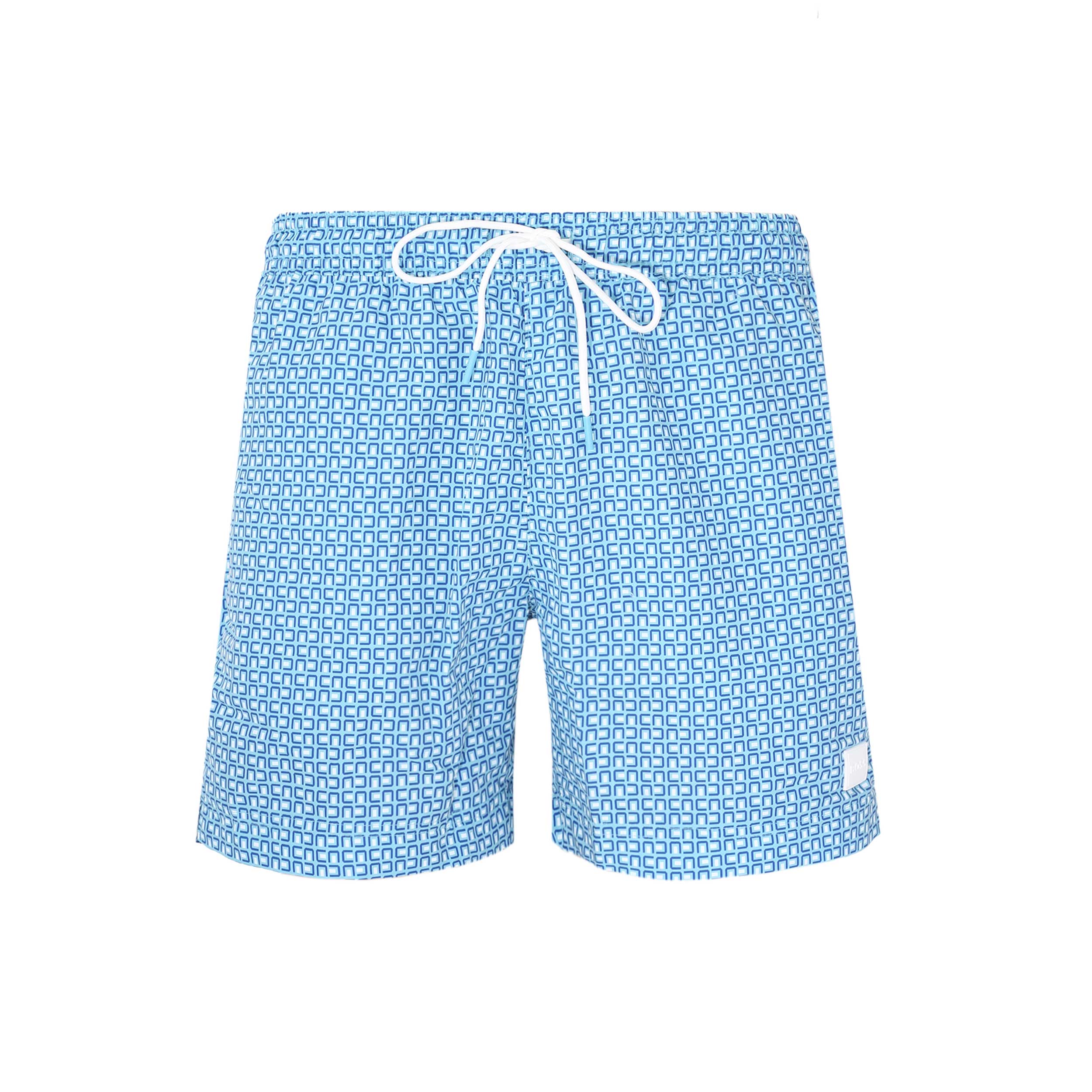 BOSS Vibe Swim Short in Pastel Blue