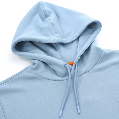 BOSS Wetalk Hoodie Sweat Top in Light Pastel Blue Hood