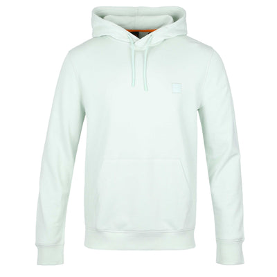 BOSS Wetalk Hoodie Sweat Top in Mint