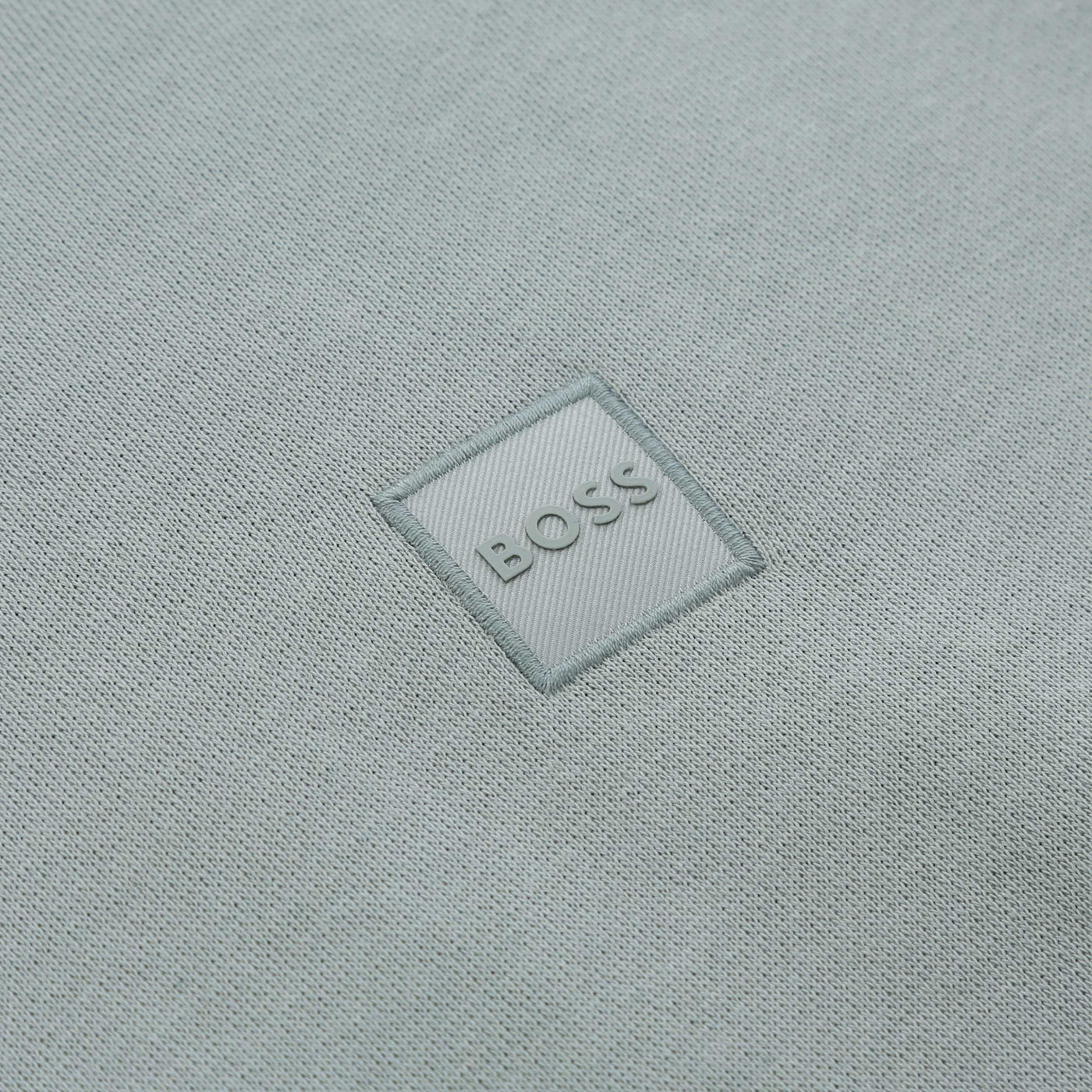 BOSS Wetalk Hoodie Sweat Top in Open Green Logo