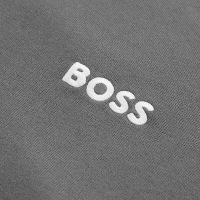 BOSS Zelchior X Knitwear in Medium Grey Logo