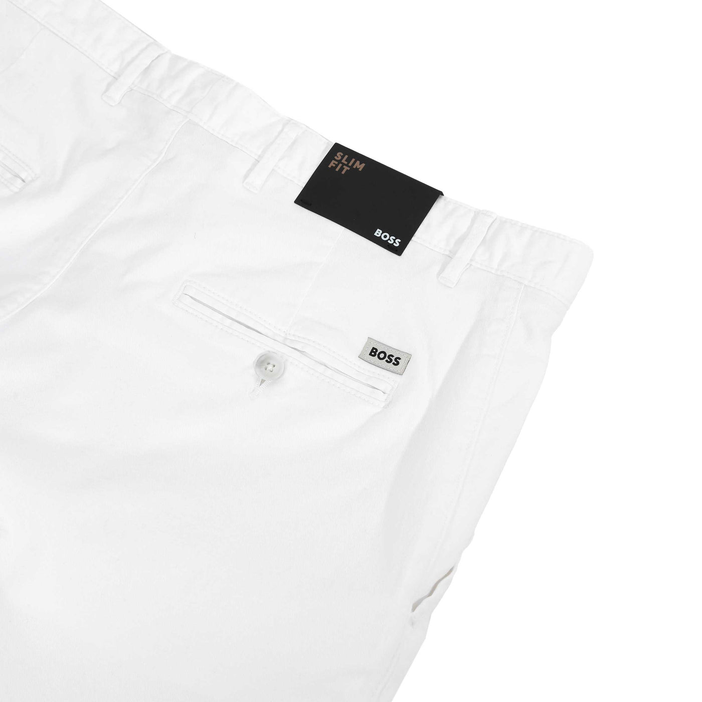 BOSS Slice Short Short in White Logo