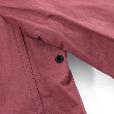 Belstaff Rail Overshirt in Mulberry Arm Detail