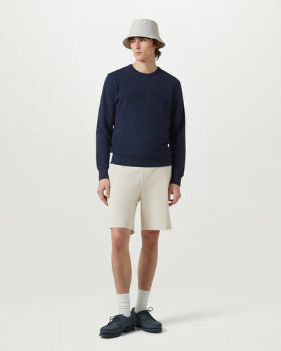 Belstaff Alloy Sweat Short in Stone Beige Model