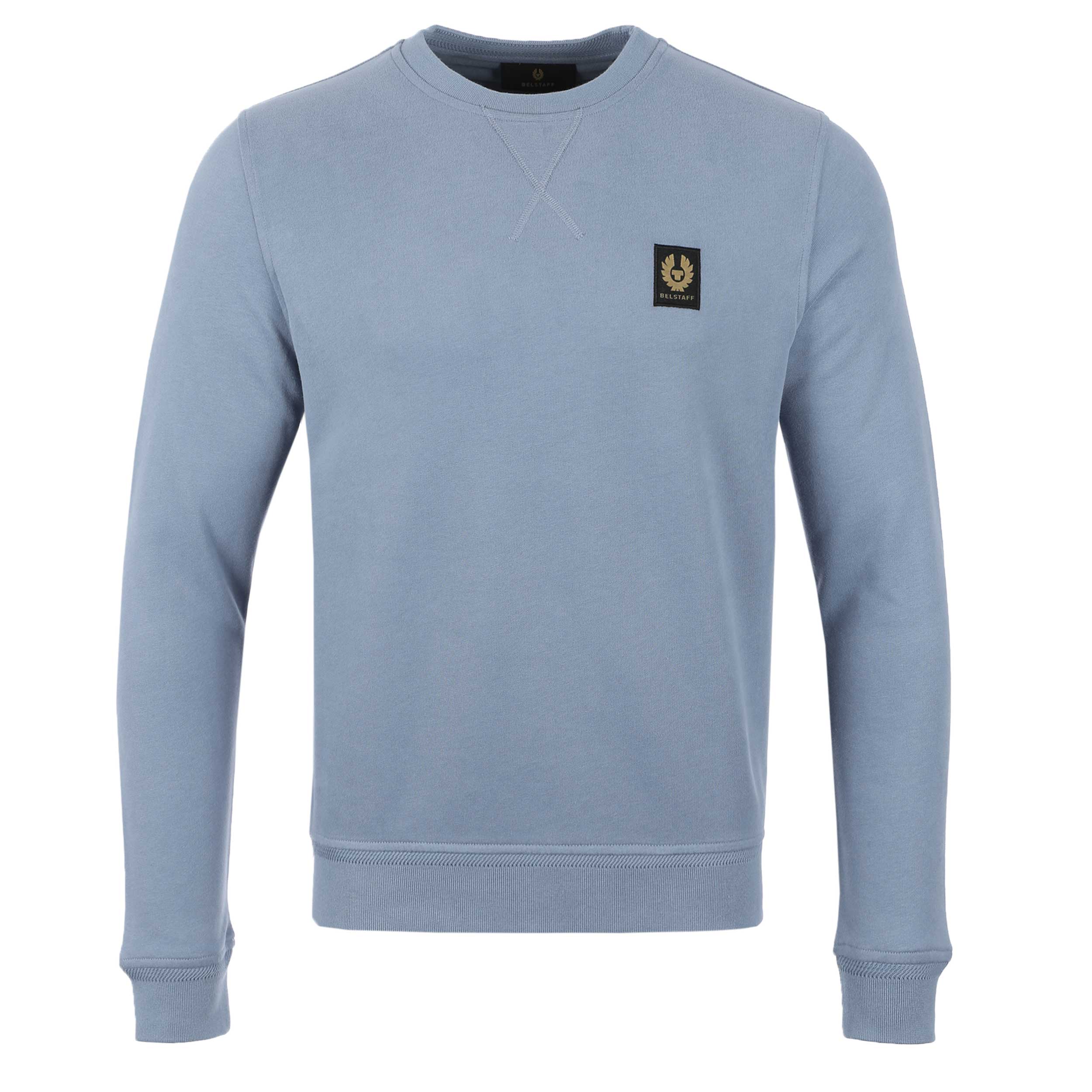 Belstaff Classic Sweat Top in Blue Flint