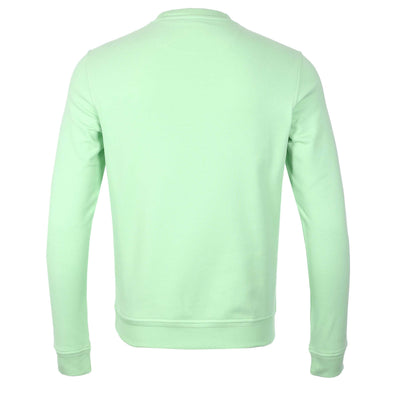 Belstaff Classic Sweat Top in New Leaf Green Back